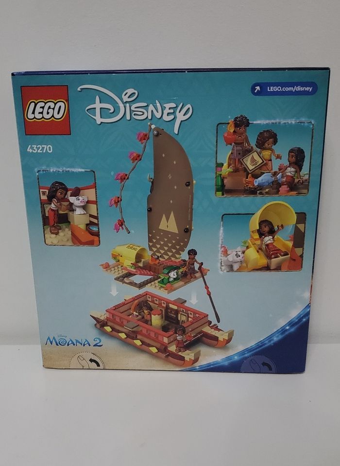Lego 43270 Disney - Le Bateau d'aventures de Vaiana. - photo numéro 2
