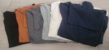 Lot 6 Tee-shirts col roulé garçon