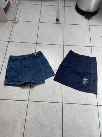 Jupe short + jupe taille 34