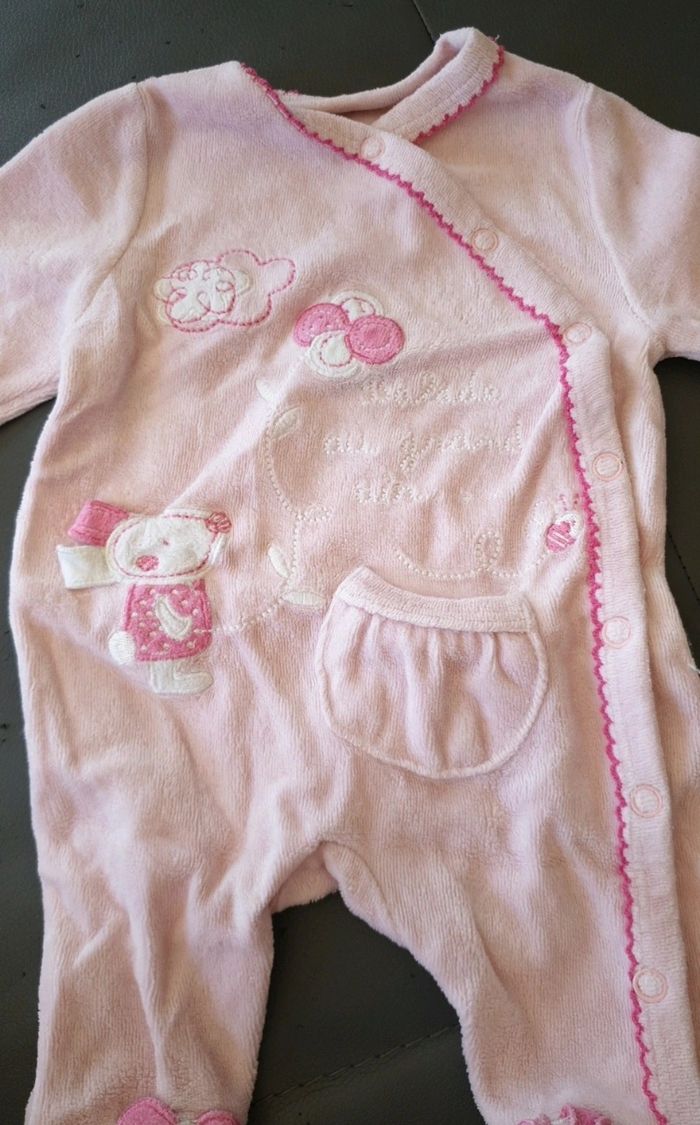 Lot de 10 pyjamas naissance et 1 mois fille - photo numéro 2
