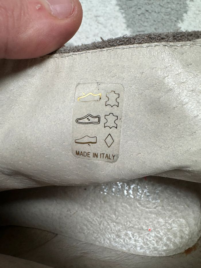 Bottines en cuir Ivoire Taille 40 - photo numéro 7