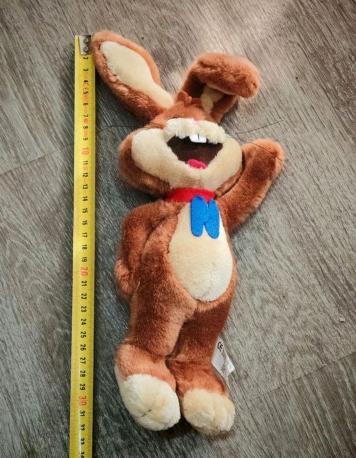 Nesquik peluche lapin 32 cm - photo numéro 4