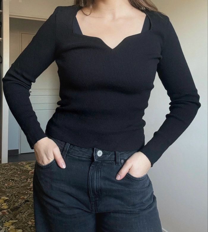 Pull décolleté H&M - photo numéro 2