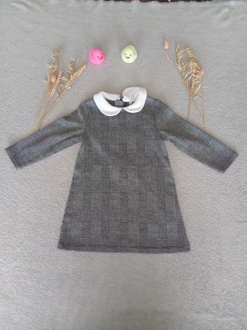 Robe manches longues 12 mois