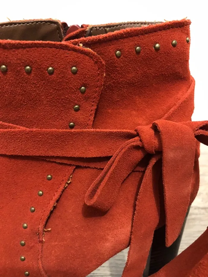 Bottines orange Promod - photo numéro 14