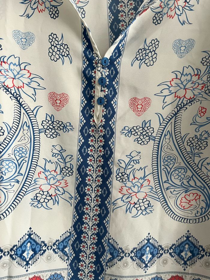 blouse manches 3/4 femme taille 44 - photo numéro 3