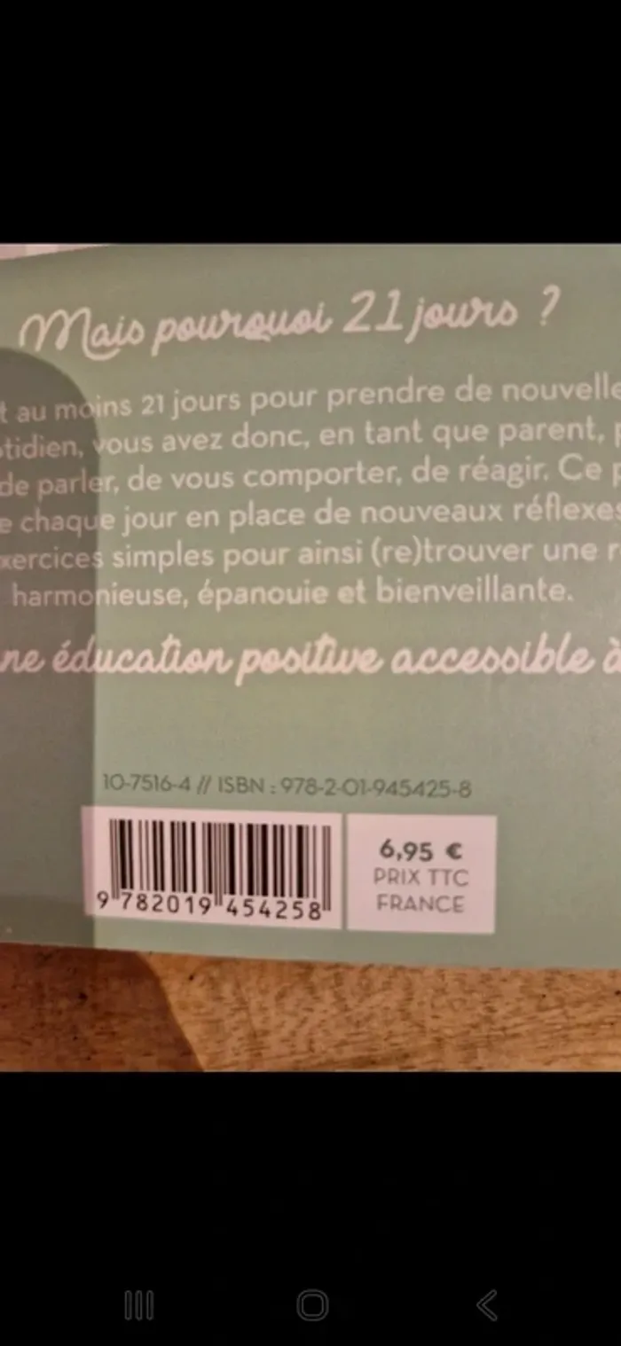 Cahier "J’adopte une éducation positive en 21 jours" - photo numéro 4