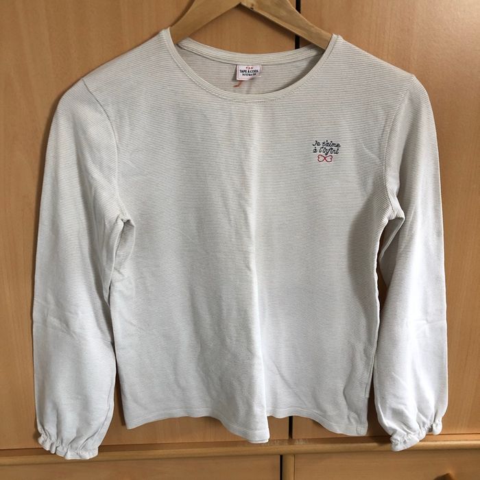 Teeshirt manches longues  14 ans