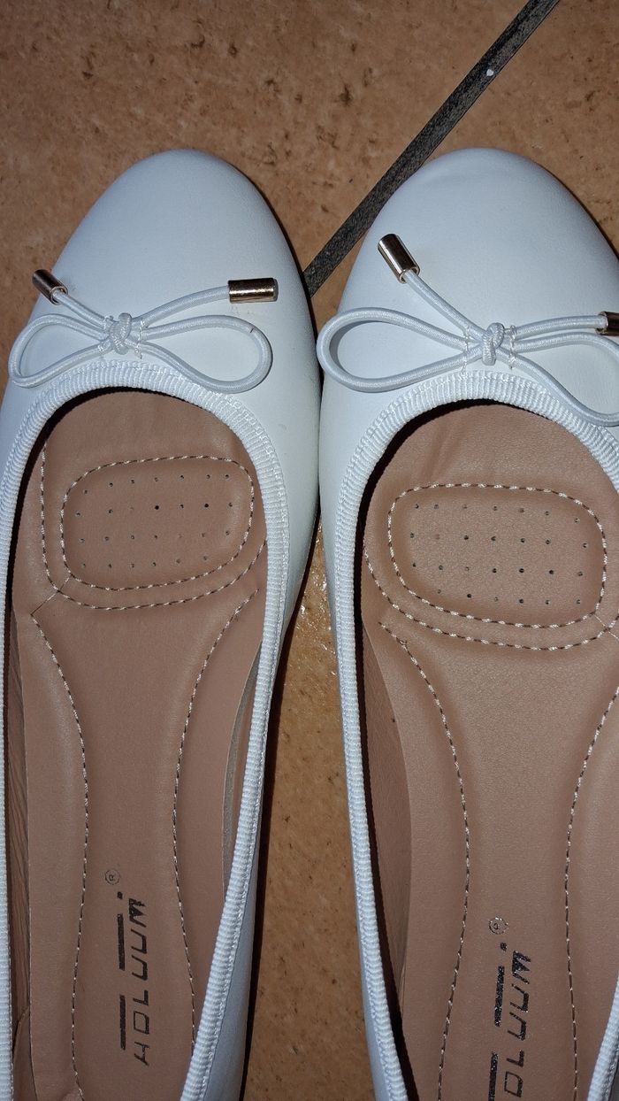 Ballerine blanche 40 Adluum