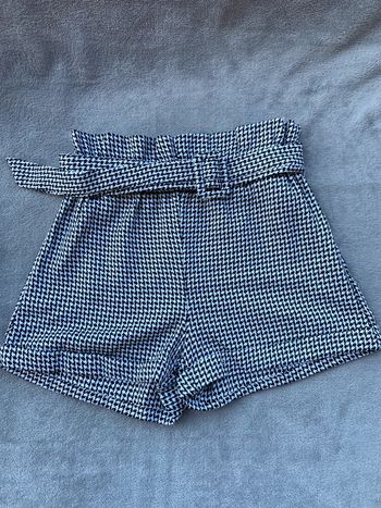 Short imprimé pied de poule / Taille S