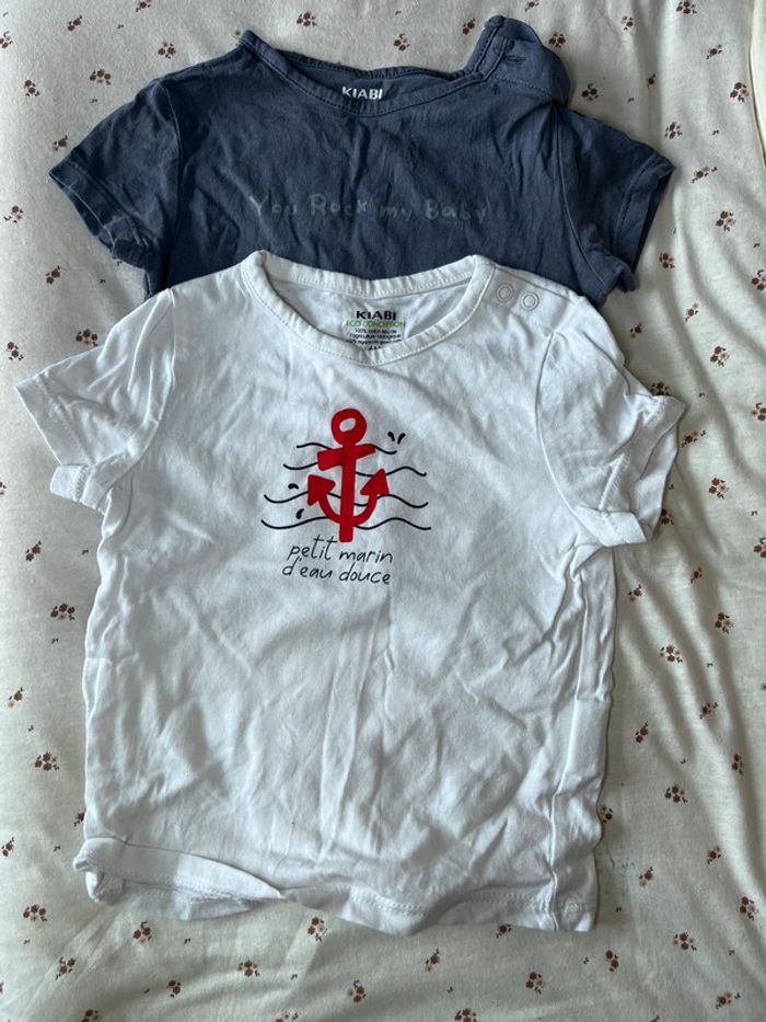 Lot de 2 tee shirt kiabi