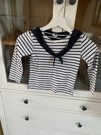 Marinière petit bateau taille 6 ans