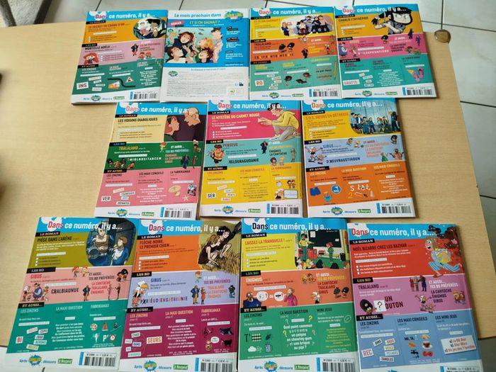 lot de 11 "J'aime lire max" 2019 - photo numéro 2