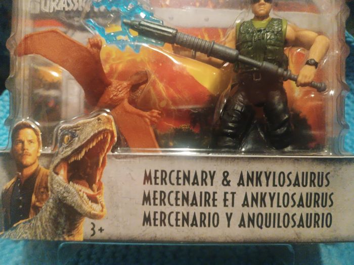 Jurassic world Mercenaire et Dimorphodon erreur blister - photo numéro 4