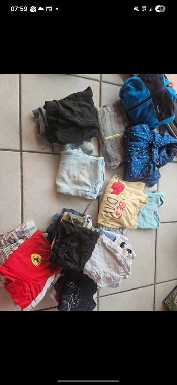 Lot de vetements garçon taille 3 ans