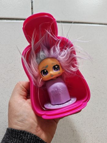 Figurine hairdooz violette