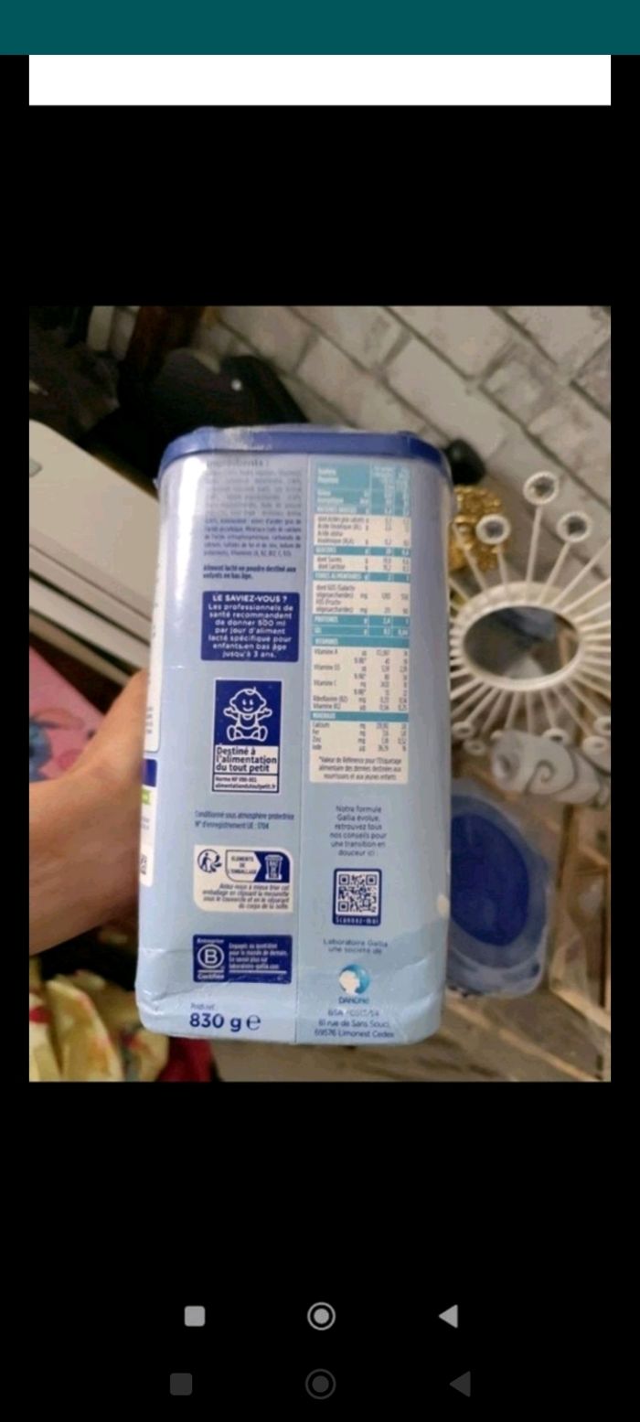 Lait de suite Gallia - photo numéro 2