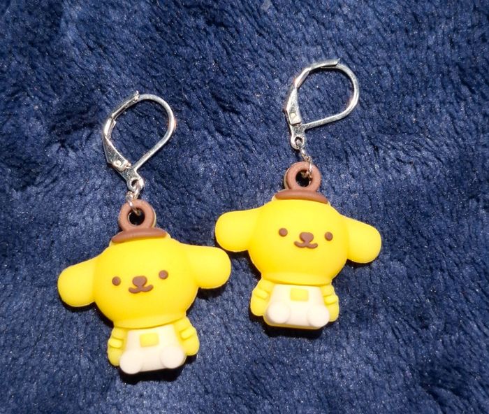 Boucles d'oreilles Kuromi - photo numéro 3