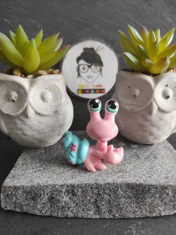 Littlest Petshop LPS Bernard l hermite crab 1403 hasbro #geektradelpshermitecrab