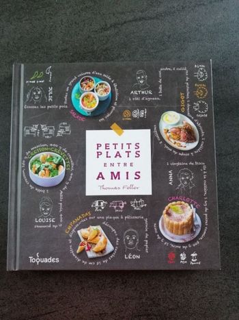 Livre Petits plats entre Amis de Thomas Feller en très bon état