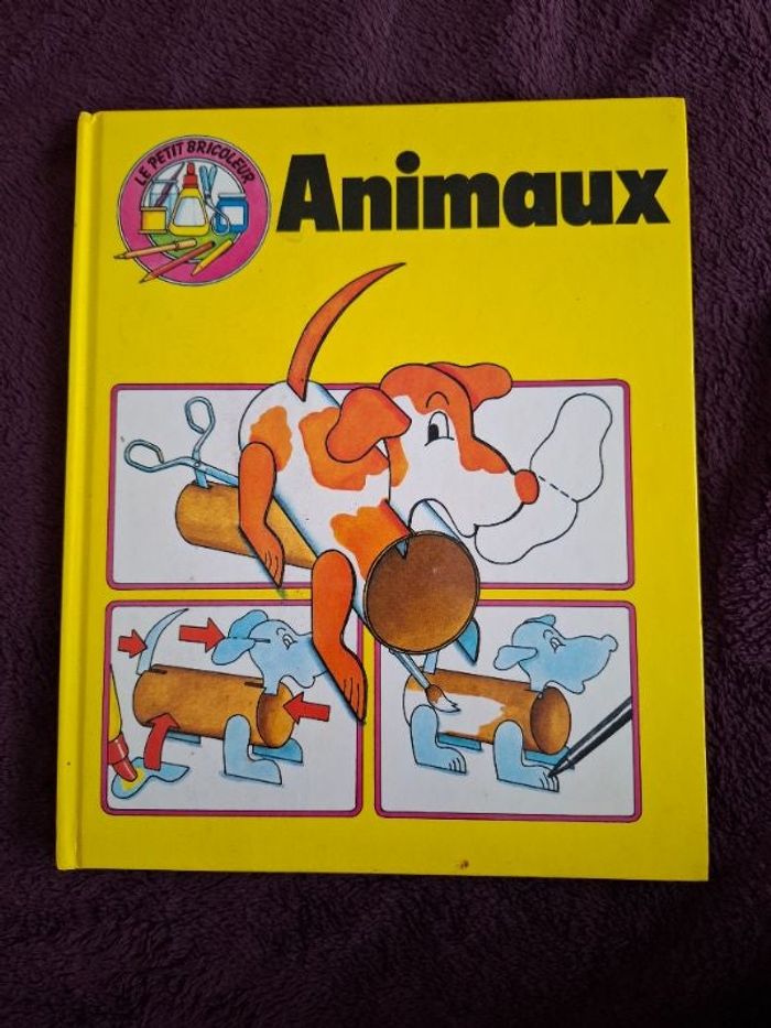 Livre de bricolage, Animaux en très bon état
