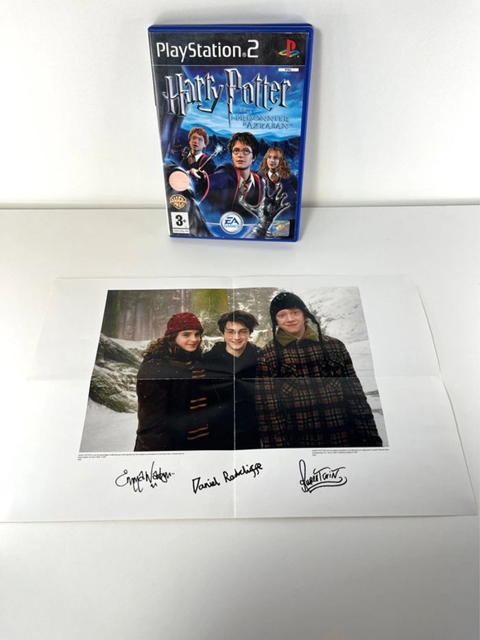 Jeu Harry Potter et le Prisonnier d'Azkaban avec affiche - PS2 - photo numéro 2