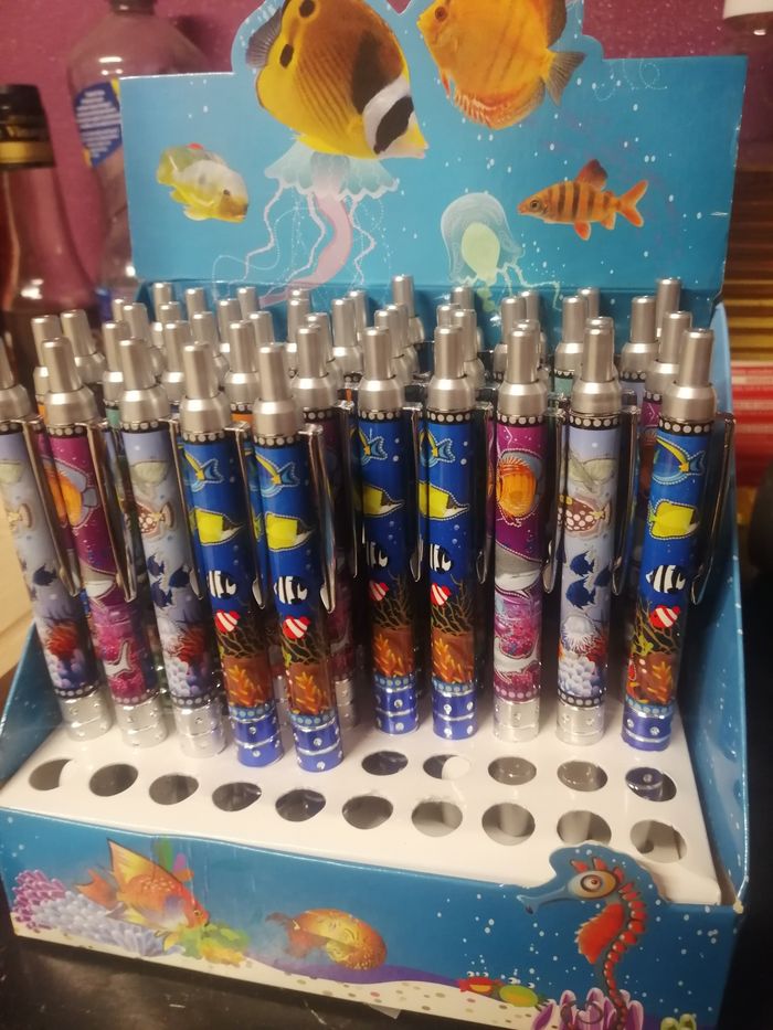 Lot stylos animaux marins - photo numéro 9