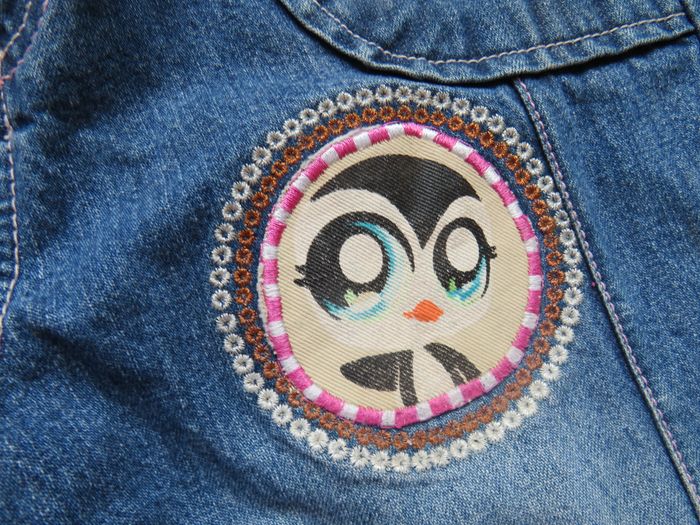Pantalon patte d'elephant fille 10 ans - photo numéro 3