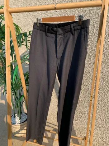 Pantalon droit IKKS gris