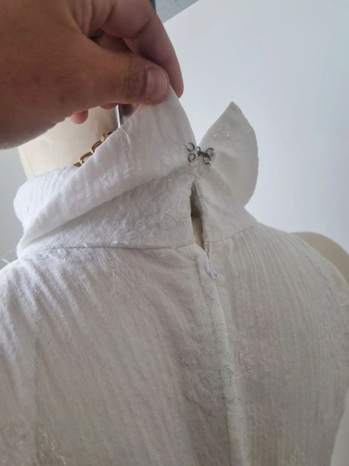 Robe longue blanche vintage - photo numéro 5