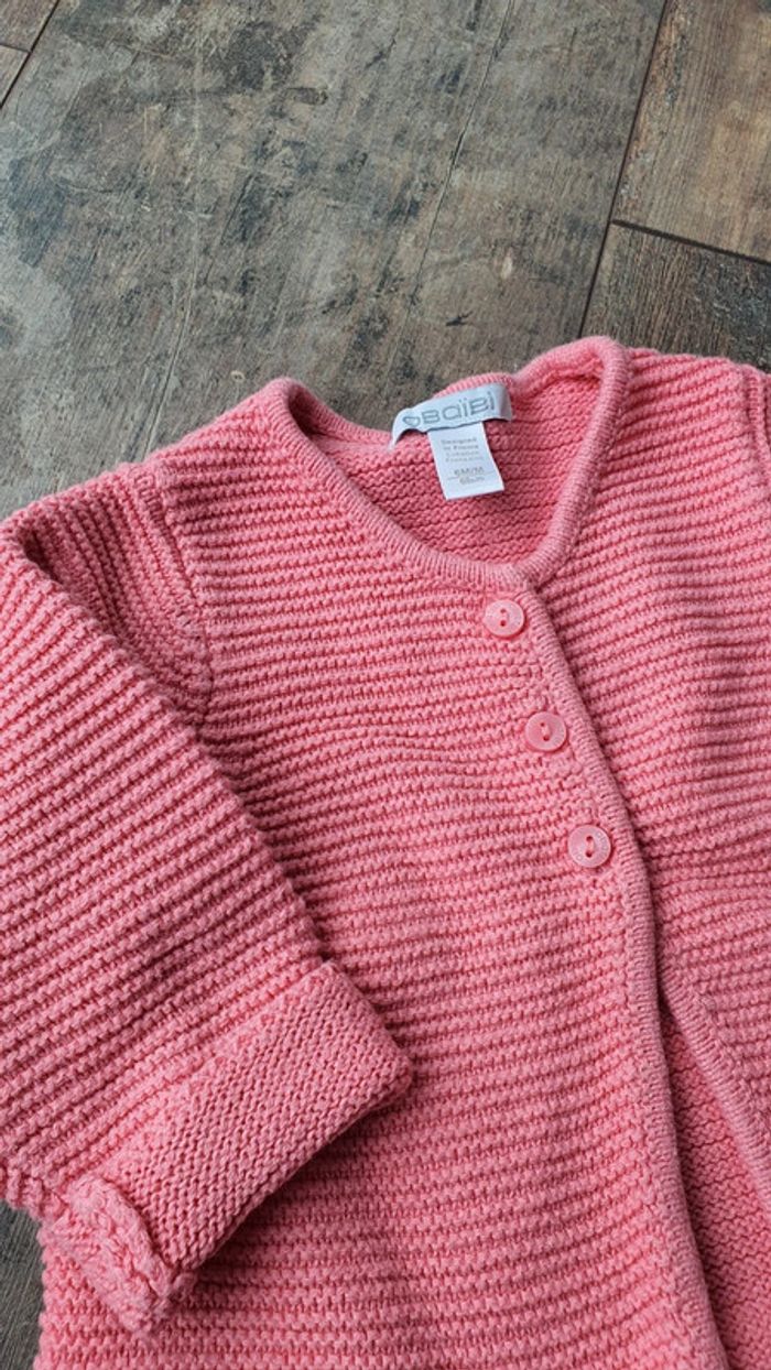 Gilet obaibi 6 mois 68 cm en très bon état 👌 - photo numéro 2