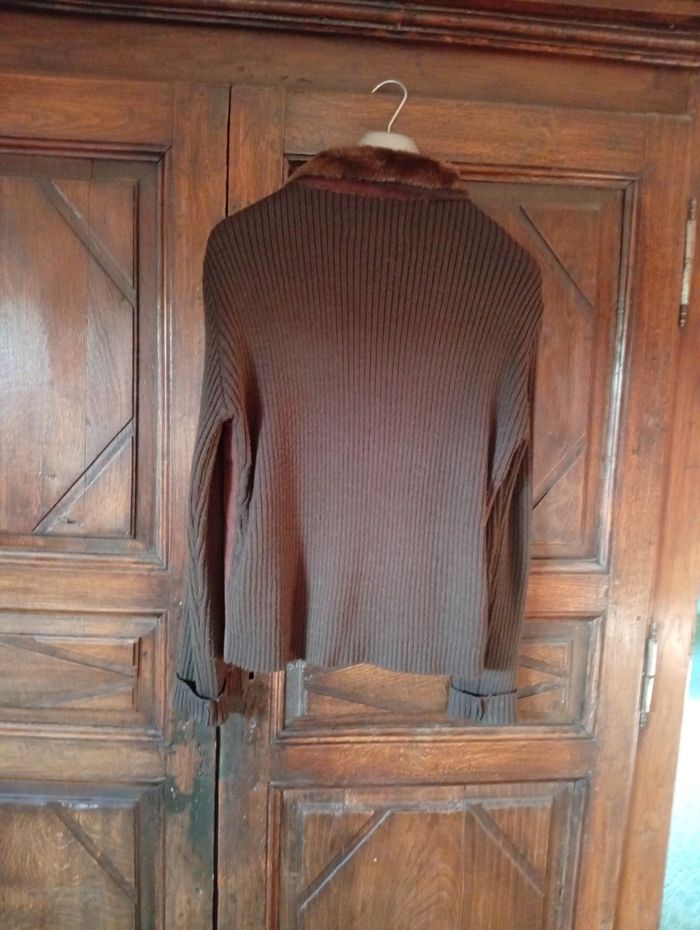 Veste gilet devant imitation daim - photo numéro 3