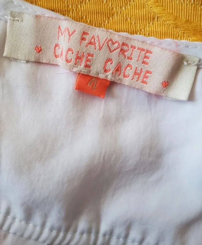 Blouse blanche manches courtes - photo numéro 6