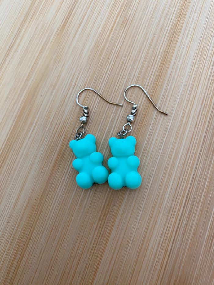 Boucles d’oreilles petit ourson