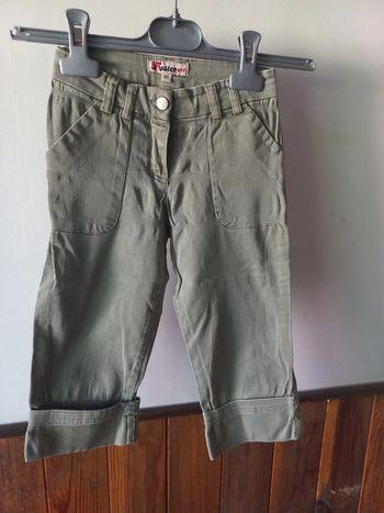 Pantacourt kaki