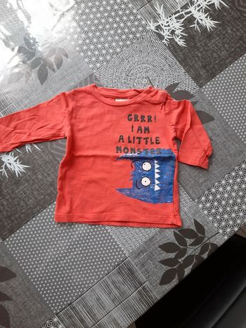 Tee shirt 6 mois garçon