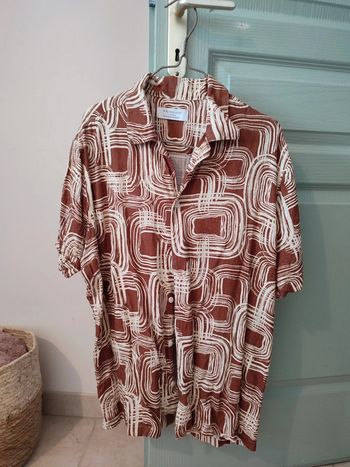 Chemise effet lin