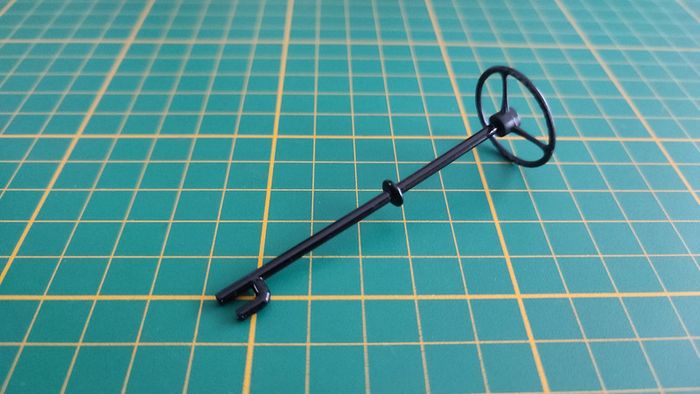 Volant pièce détachée miniature 1/18 Solido Citroën traction type 11 B 1938 #C27