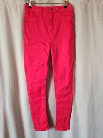 Pantalon skinny rouge pimkie