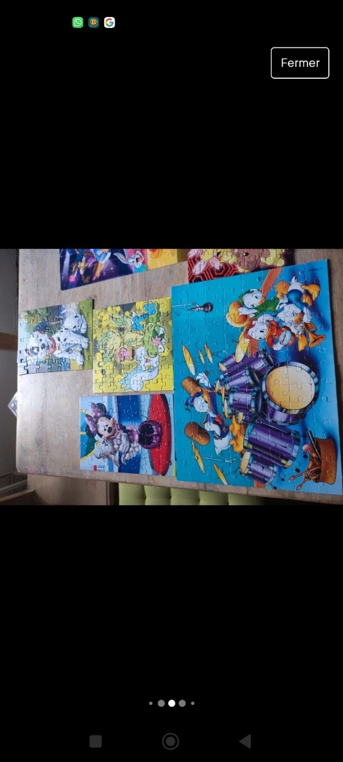 Lot de 9 puzzles - photo numéro 2