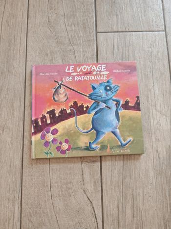 Livre enfant "le voyage de ratatouille"