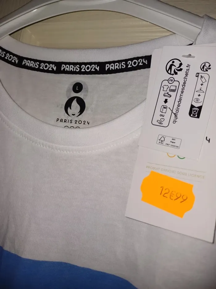 T-shirt imprimé Paris 2024 - photo numéro 3