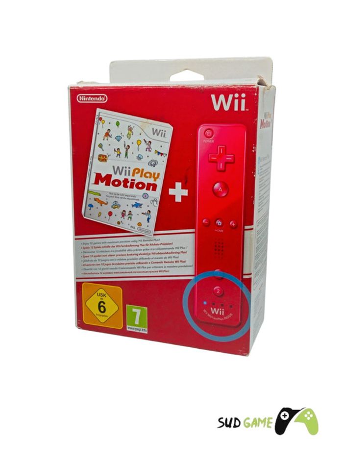 Nintendo Wii # Coffret Wii Play Motion # Jeu et manette