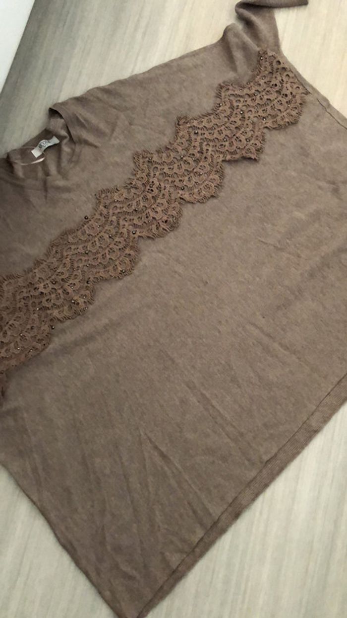 Pull beige 1 - photo numéro 2