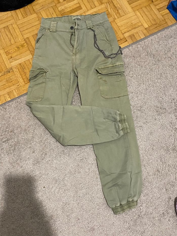 Pantalon cargo kaki gothique - photo numéro 2