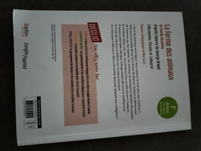 Livre scolaire La ferme des animaux - photo numéro 7