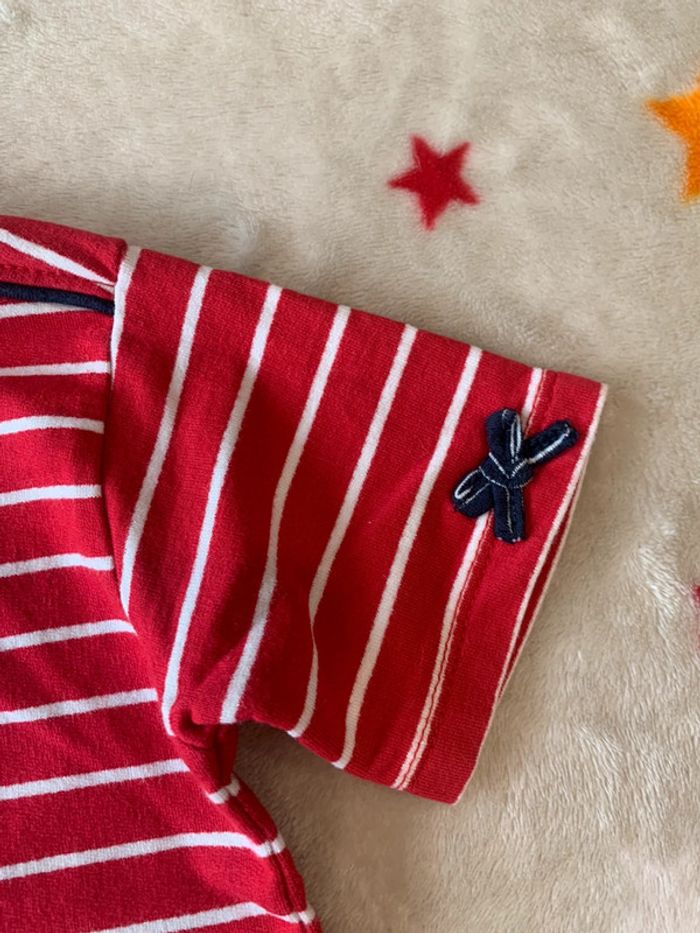 Robe Terre de Marins Marinière Rouge et Blanche 3A - photo numéro 4