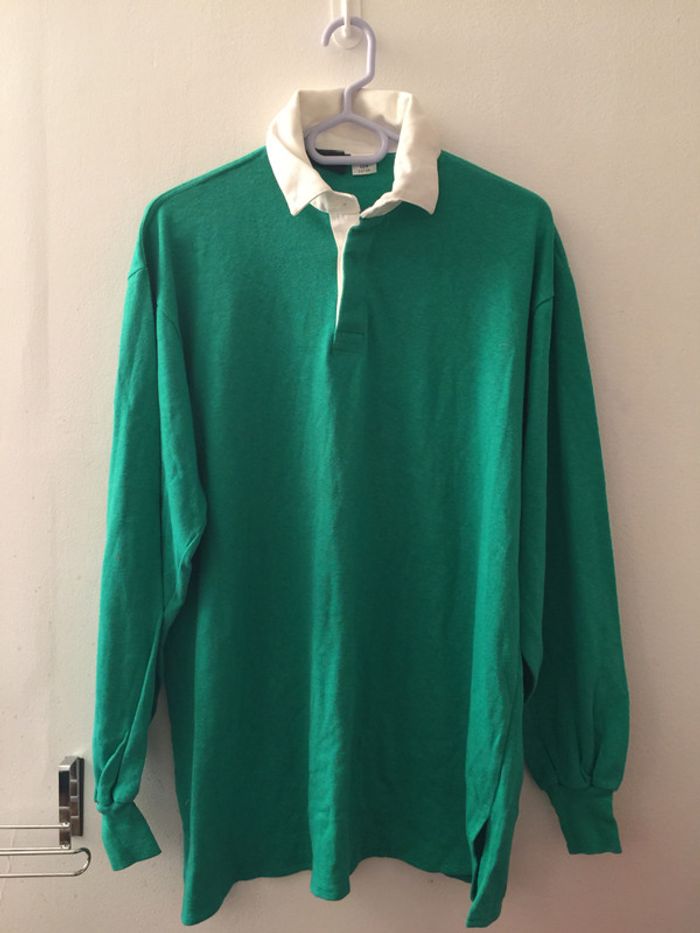 polo vert taille L