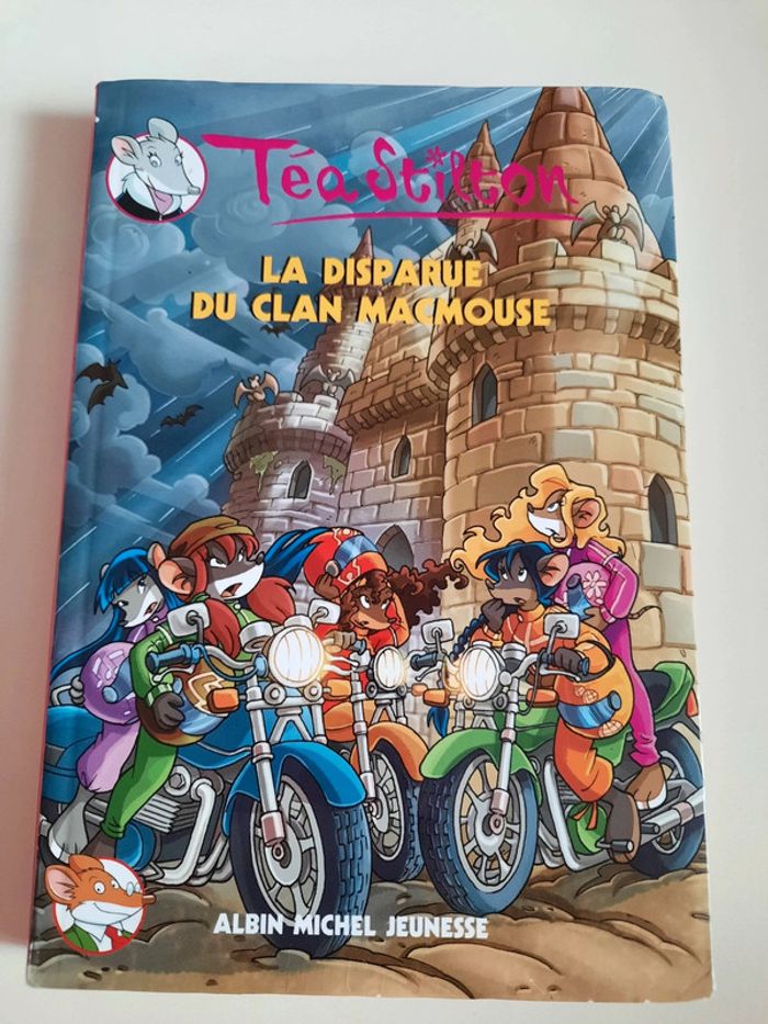 Livre Téa Stilton "La disparue du clan Macmouse"