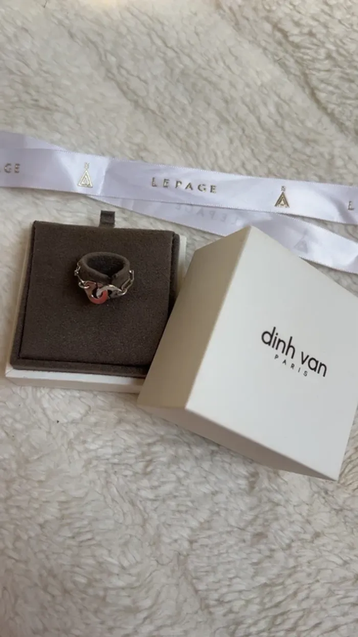 Bague chaîne Dinh Van - photo numéro 3